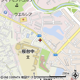 大阪府岸和田市下松町1254-7周辺の地図