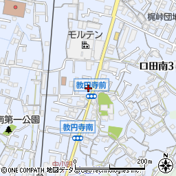 ＥＮＥＯＳ　Ｌｅｔ′ｓ口田南ＳＳ周辺の地図