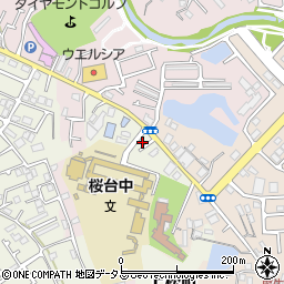 大阪府岸和田市下松町1254-3周辺の地図