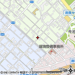 大阪府岸和田市上町43-8周辺の地図