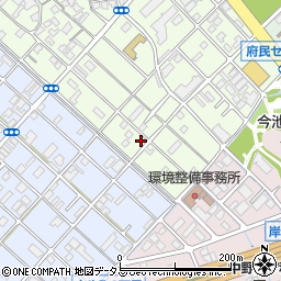 大阪府岸和田市上町43-7周辺の地図