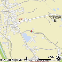 大阪府和泉市三林町619周辺の地図