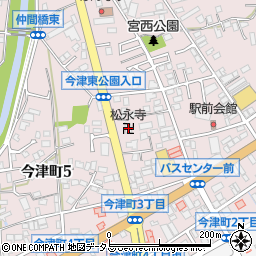 松永寺周辺の地図