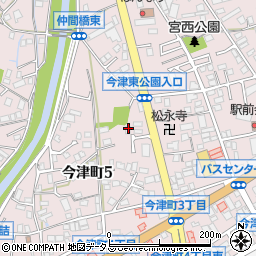 広島県福山市今津町5丁目14周辺の地図