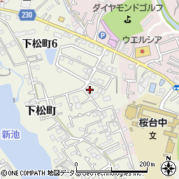 大阪府岸和田市下松町1137周辺の地図