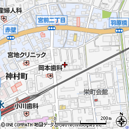 広島県福山市松永町周辺の地図