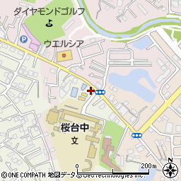 大阪府岸和田市下松町1263-1周辺の地図