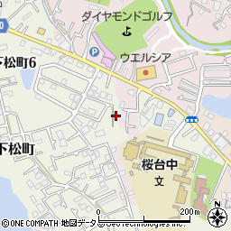 大阪府岸和田市下松町1193周辺の地図