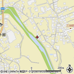 大阪府和泉市三林町1056周辺の地図
