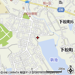 大阪府岸和田市下松町1324-1周辺の地図