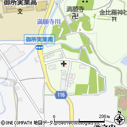 奈良県御所市玉手380-17周辺の地図