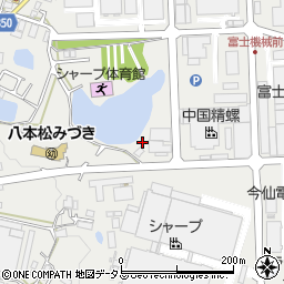 広島県東広島市八本松飯田2丁目11周辺の地図