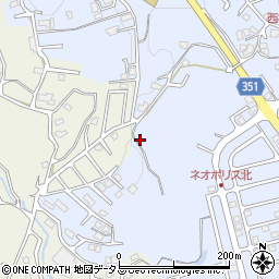 広島県東広島市高屋町白市809周辺の地図