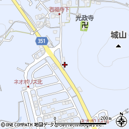 広島県東広島市高屋町白市930周辺の地図