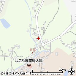 広島県東広島市高屋町杵原2444周辺の地図