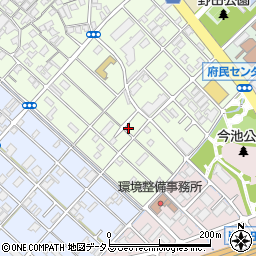 大阪府岸和田市上町41-14周辺の地図