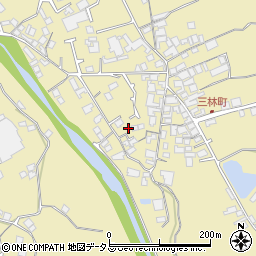 大阪府和泉市三林町1023-2周辺の地図