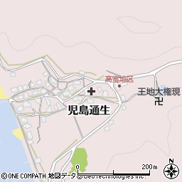 岡山県倉敷市児島通生2832周辺の地図