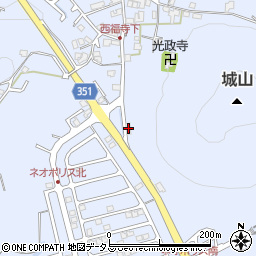 広島県東広島市高屋町白市931-3周辺の地図