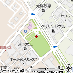 大阪府貝塚市二色南町4周辺の地図