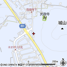 広島県東広島市高屋町白市931周辺の地図