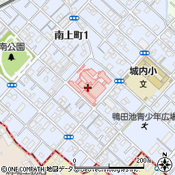 寺田萬寿病院周辺の地図