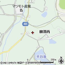 兵庫県淡路市柳澤丙周辺の地図