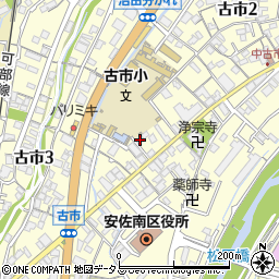 広島福音自由教会　安佐南チャペル周辺の地図