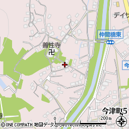 広島県福山市今津町1474周辺の地図