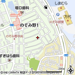 大阪府和泉市のぞみ野1丁目の地図 住所一覧検索 地図マピオン