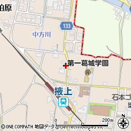 奈良県御所市柏原701周辺の地図