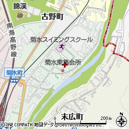 菊水公園周辺の地図