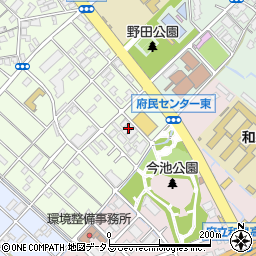 大阪府岸和田市上町48-4周辺の地図