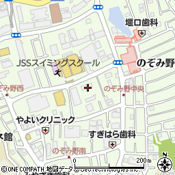 大阪府和泉市のぞみ野の地図 住所一覧検索 地図マピオン