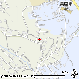 広島県東広島市高屋町高屋東2485周辺の地図