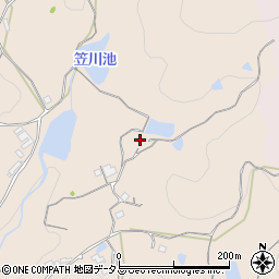 兵庫県淡路市王子410周辺の地図