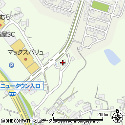 広島県東広島市高屋町杵原1739周辺の地図
