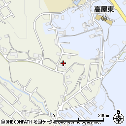 広島県東広島市高屋町高屋東2483周辺の地図