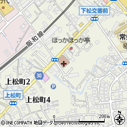 岸和田市立桜台図書館周辺の地図