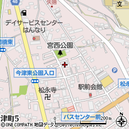 広島県福山市今津町3丁目周辺の地図