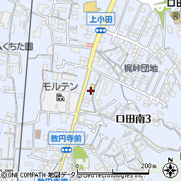 セブンイレブン広島上小田店周辺の地図
