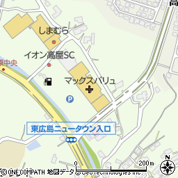 もみじ銀行イオン高屋ショッピングセンター ＡＴＭ周辺の地図