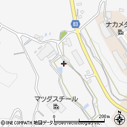 広島県東広島市志和町冠2514周辺の地図