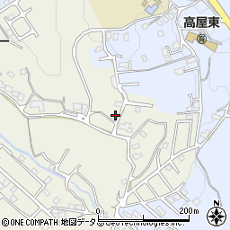 広島県東広島市高屋町高屋東2481周辺の地図