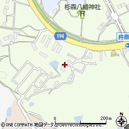 広島県東広島市高屋町杵原1024周辺の地図
