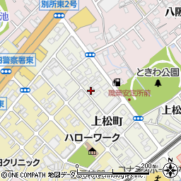 大阪府岸和田市下松町5081周辺の地図