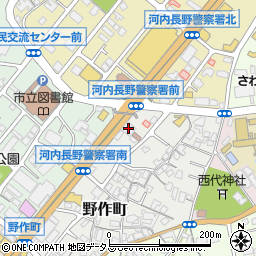 紀陽銀行河内長野支店周辺の地図