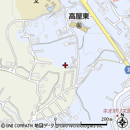 広島県東広島市高屋町白市650周辺の地図