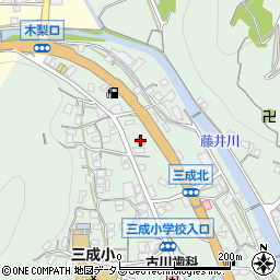 ファミリーマート美ノ郷三成店周辺の地図