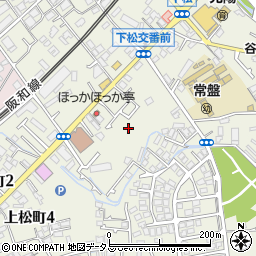 大阪府岸和田市下松町4丁目周辺の地図